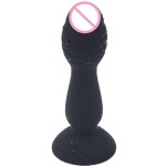 F33 Ball Shape Dildo Adult Supplies Sex Products, Length: 9.7cm, Diameter: 2.6cm(Black)