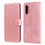 For Samsung Galaxy A32 5G Classic Calf Texture PU + TPU Horizontal Flip Leather Case with Holder & Card Slots & Wallet(Rose Gold)