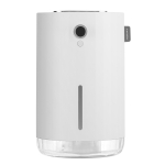 MOMAX HD3 4000mAh Ultrasonic Silent Double Spray Humidifier with LED Smart Digital Display, Capacity: 1L(White)
