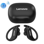 Original Lenovo LivePods LP7 IPX5 Waterproof Ear-mounted Bluetooth Earphone with Magnetic Charging Box & LED Battery Display, Support for Calls & Automatic Pairing(Black)