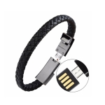 XJ-26 2.4A USB to Micro USB Creative Bracelet Data Cable, Cable Length: 22.5cm