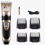 Pet Hair Remover Electric Shaving Haircut Set, Specification: Golden
