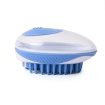 Pet Bath Brush Dog Massage Cleaning And Beauty Products(Blue)