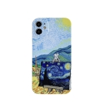 Colored Drawing Pattern Fine Hole IMD Shockproof TPU Protective Case For iPhone 11(Rural)