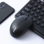 Beny G30 2.4GHz 1600DPI Fashion Portable Wireless Silent Mouse (Black)