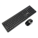 Beny BM9300 2.4G 105 Mute Keys Desktop Notebook Fashion and Office Wireless Keyboard & Mouse Set(Black)