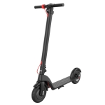 [US Warehouse] X7 Outdoor Waterproof Foldable Off-road Scooter with 8.5 inch Vacuum Tires & LCD Display& LED Lights & 6.4AH Lithium Battery, Load-bearing: 20-100kg (Black)