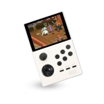 X16 WIFI Version 3.5 inch Screen Mini Handheld Game Console Supports Bluetooth Controller / HDMI / MP3 64G (White)