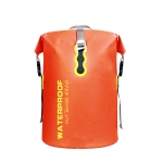 30L Sports Outdoor Rafting Bag Folding Waterproof Backpack(Orange)
