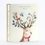 200 Sheets Interstitial Boxed Large Capacity Family Photo Album, Specification: 5 Inch(Elk)