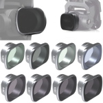 JSR KS 8 in 1 Star+NIGHT+ND8+ND16+ND32+ND64+MCUV+CPL Lens Filter for DJI FPV, Aluminum Alloy Frame