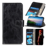 For Nokia 7.3 Retro Crazy Horse Texture Horizontal Flip Leather Case with Holder & Card Slots & Photo Frame & Wallet(Black)