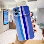 Rainbow Sliding Lens Cover Design Shockproof Protective Case For iPhone 11 Pro(D)