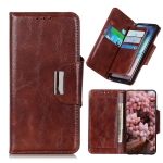 For Motorola Moto G9 Plus Crazy Horse Texture Horizontal Flip Leather Case with Holder & 6-Card Slots & Wallet(Brown)