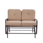 [US Warehouse] Double Sofa with Cushion, Size: 93×118.4x74cm