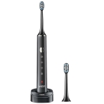 VGR V-809 IPX7 USB Sonic Electric Toothbrush with Nemory Function (Black)