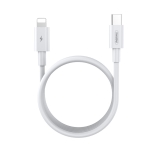REMAX Marlik Series RC-183i PD 20W USB-C / Type-C to 8 Pin Interface Fast Charging Data Cable, Cable Length: 2m (White)