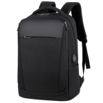 OUMANTU 1116 Nylon Business Casual Shoulders Bag Laptop Backpack (Black)