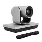 YANS YS-H23U USB HD 1080P 3X Zoom Wide-Angle Video Conference Camera with Remote Control, US Plug (Grey)