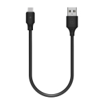 WK WDC-105a 2.4A Type-C / USB-C Full Speed Pro Charging Data Cable, Length: 25cm(Black)