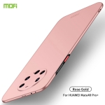 For Huawei Mate 40 Pro+ MOFI Frosted PC Ultra-thin Hard Case(Rose Gold)