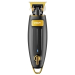VGR V-192 5W USB Home Portable Hair Clipper with Battery Power Display (Gold)