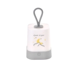 TM-05 USB Energy-Saving Eye-Catching Portable LED Night Lamp Bed Emergency Feeding Lamp(Cold Gray)