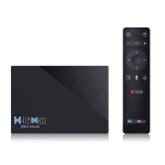 H96 Max 8K Smart TV BOX Android 11.0 Media Player wtih Remote Control, Quad Core RK3566, RAM: 4GB, ROM: 32GB, Dual Frequency 2.4GHz WiFi / 5G, Plug Type:UK Plug