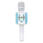 L858 Bluetooth 4.2 Karaoke Live LED Colorful Lights Wireless Bluetooth Condenser Microphone (Blue)