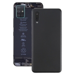 Battery Back Cover with Camera Lens Cover for Samsung Galaxy A02(Black)