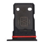 SIM Card Tray + SIM Card Tray for OnePlus 9R (Black)