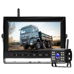 7 Inch Digital Wireless Reversing Image 1080P Video System Truck Monitoring Driving Recorder Single Road+1 Night Video Camera