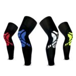 2 PCS Basketball Kneepad Summer Thin Breathable Leggings Cover Outdoor Riding Running Protective Gear, Specification:  XL (Black Red)