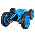 YDJ-D850 1:24 2.4G 360 degree Roller Remote Control Stunt Buggy Car (Blue)