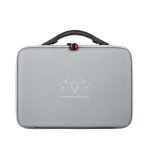 STARTRC 1109542 Dedicated Full Accessories Waterproof PU Handbag Storage Bag for DJI Air 2S(Grey)