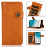 For Samsung Galaxy A82 5G KHAZNEH Dual-Splicing Cowhide Texture Horizontal Flip Leather Case with Holder & Card Slots & Wallet & Lanyard(Brown)