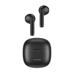 USAMS-IA04 Zero Sense Series Wireless Bluetooth 5.0 Mini TWS Earphone with Charging Box (Black)