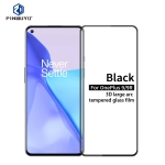 For?OnePlus 9 / 9R PINWUYO 9H 3D Curved Full Screen Explosion-proof Tempered Glass Film(Black)