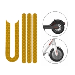 5 PCS Scooter Stickers Reflective Cursor Scooter Mudguard Reflective Sticker For Xiaomi Mijia M365 / M365 Pro (Yellow)