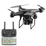 YLR/C S32T 25 Minute Long Battery Life High-Definition Aerial Photography Drone Gesture Remote Control Quadcopter, Colour: 500 Million Pixels (Black)