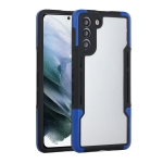 For Samsung Galaxy S21+ 5G TPU + PC + Acrylic 3 in 1 Shockproof Protective Case(Blue)
