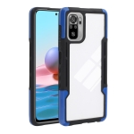 For Xiaomi Redmi Note 10 Pro TPU + PC + Acrylic 3 in 1 Shockproof Protective Case(Blue)