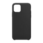Ultra-thin Liquid Silicone Protective Case For iPhone 12 / 12 Pro(Black)