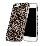 Shell Texture Pattern Full-coverage TPU Shockproof Protective Case For iPhone 7 / 8 / SE 2020(Little Leopard)