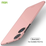 For Huawei P50 Pro MOFI Frosted PC Ultra-thin Hard Case(Rose gold)