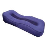 CG-028 Lazy Inflatable Bed Sofa Outdoor Fast Inflatable Bed Size: 190x80x55cm(Navy)