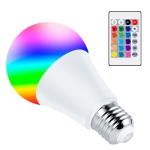 15W Smart Remote Control RGB Bulb Light 16 Color Lamp(Warm White)