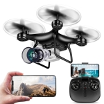 YH-8S HD Aerial Photography UAV Quadcopter Remote Control Aircraft,Version:   Long Battery Life Version With 720P Camera (Black)