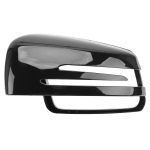 Car Reversing Rearview Mirror Housing for Mercedes-Benz W204 / W212, Style:Left Side(Bright Black)