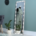 [US Warehouse] 10.4W Wall-mounted Vanity Mirror with Light, Size: 160x60x2.5cm